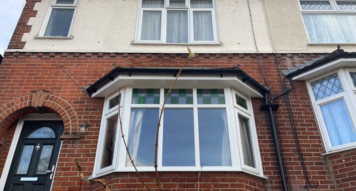 bay window fascia soffit and gutter